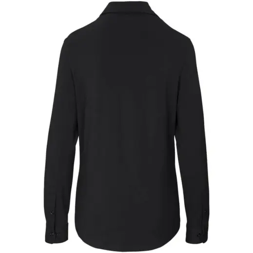 Ladies Long Sleeve Alex Varga Cronus Knitted Shirt Black Back
